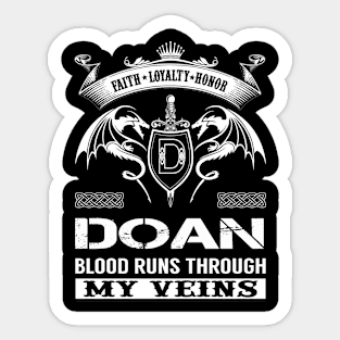 DOAN Sticker